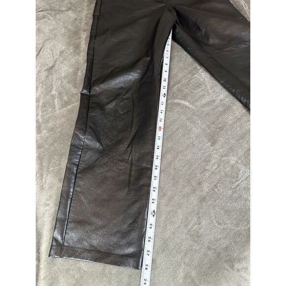 Wilfred Aritzia Melina Vegan Leather Pant in Black Size 8 - Picture 9 of 13